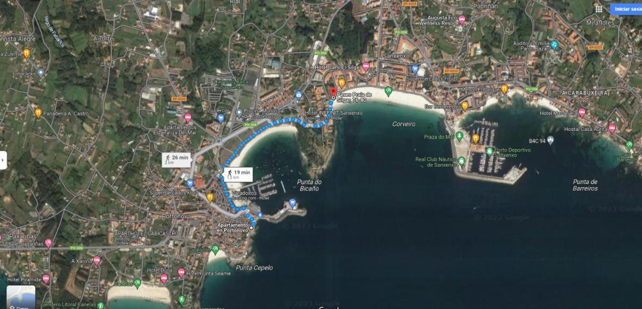 Piso Vacaciones En El Mar Sanxenxo Exterior foto